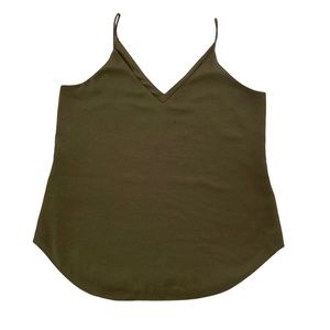 Express green tank top blouse